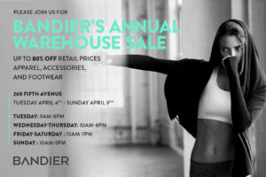 SHOPPING NYC: Bandier Athleticwear Warehouse Sale