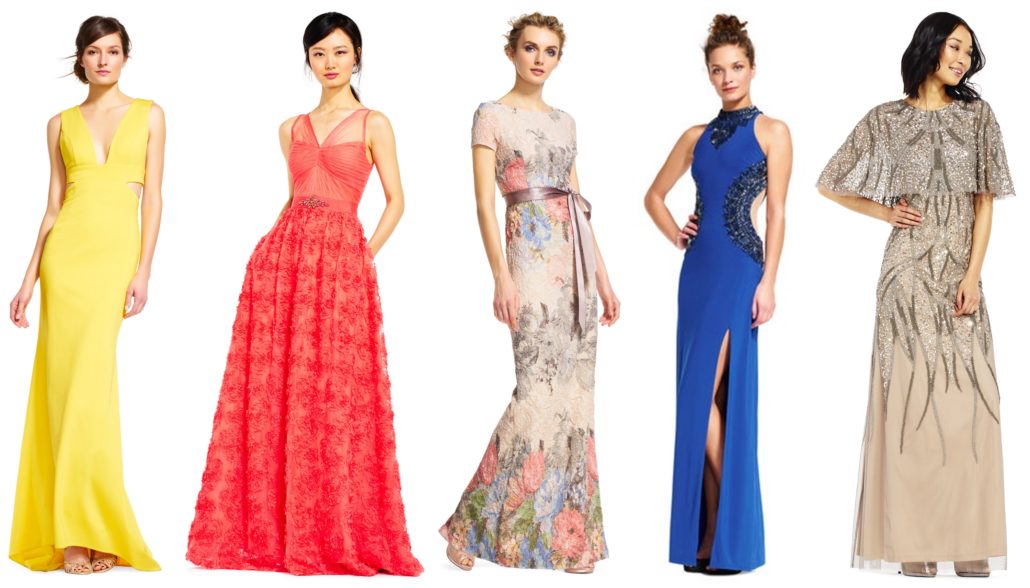 adrianna papell prom dresses