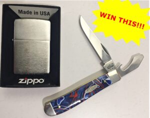 GIVEAWAY: Art of Zippo with Fire Artist Steven Spazuk