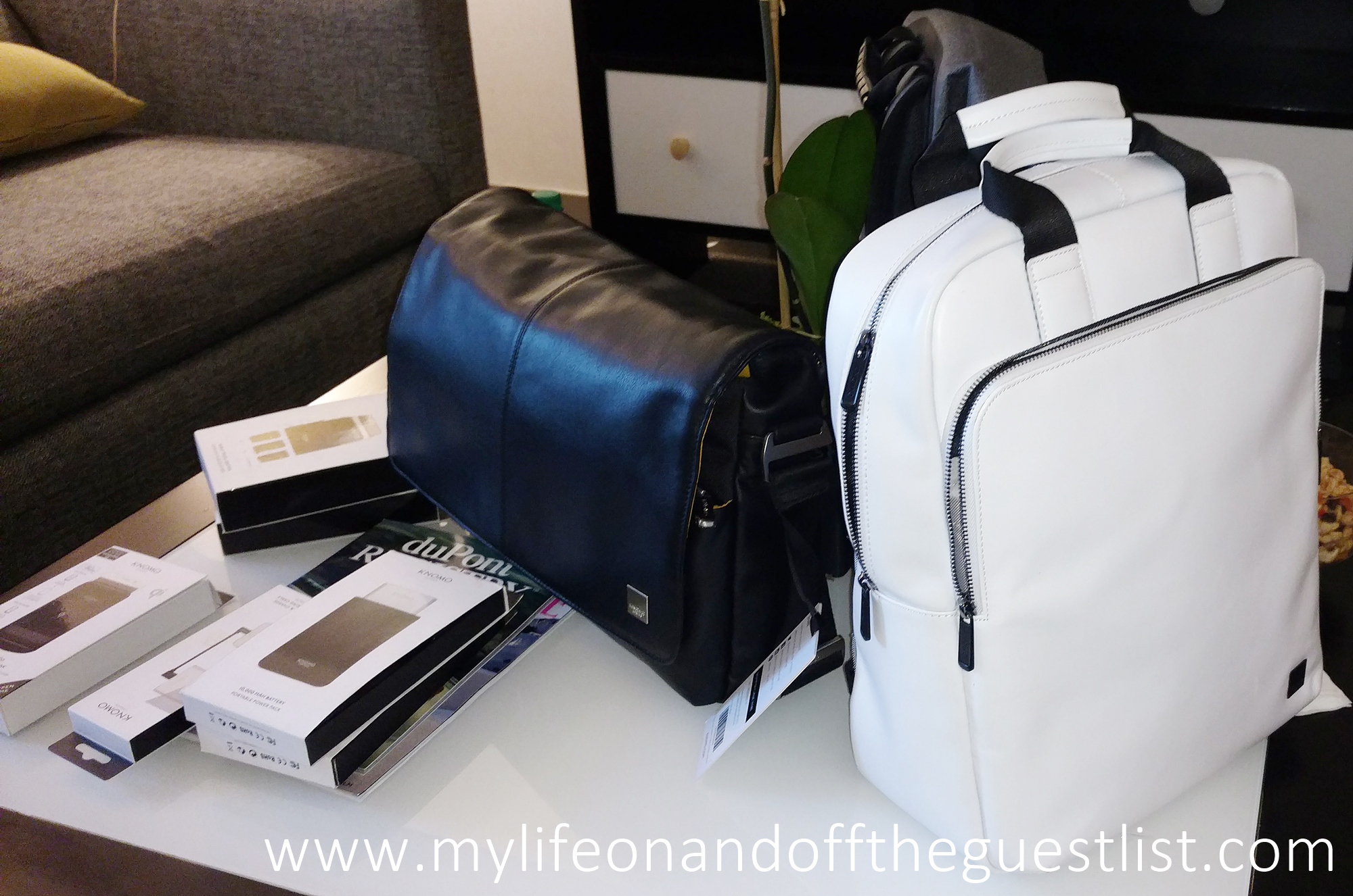 Fall Accessory Preview Knomo London Smart Bags and Tech Accessories