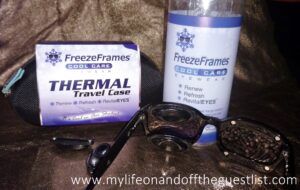 Freeze Frames Cool Eyewear: Eliminate Tired, Puffy Eyes in Style