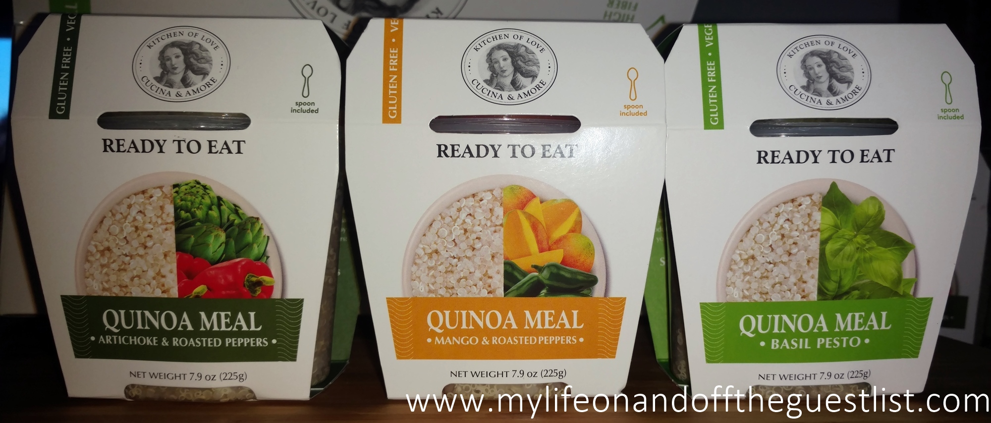 Who's ReadyToEat Cucina and Amore Quinoa Meals