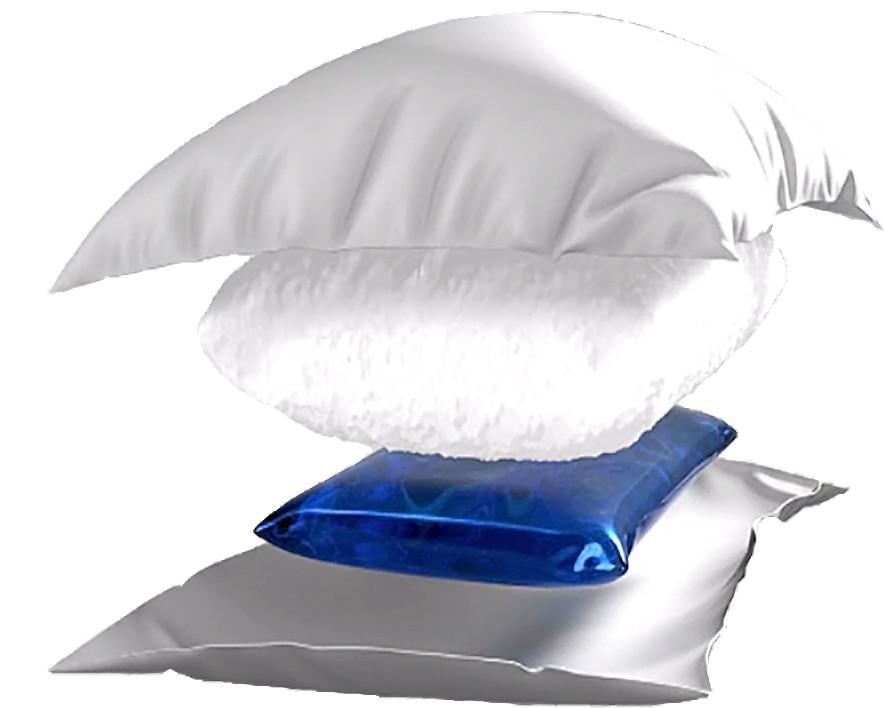 Floating comfort outlet pillow