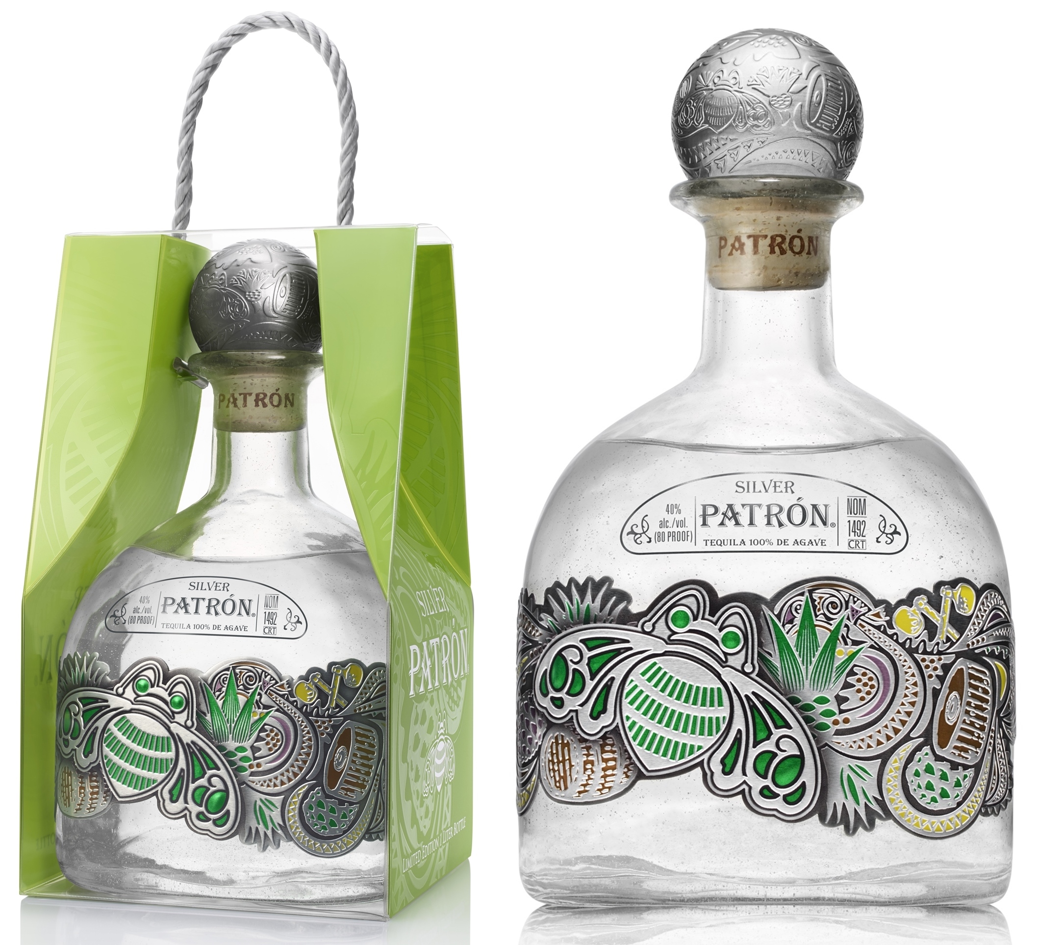 Patron Liquor Bottle