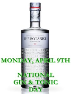 You’re Invited to Celebrate National Gin & Tonic Day with The Botanist