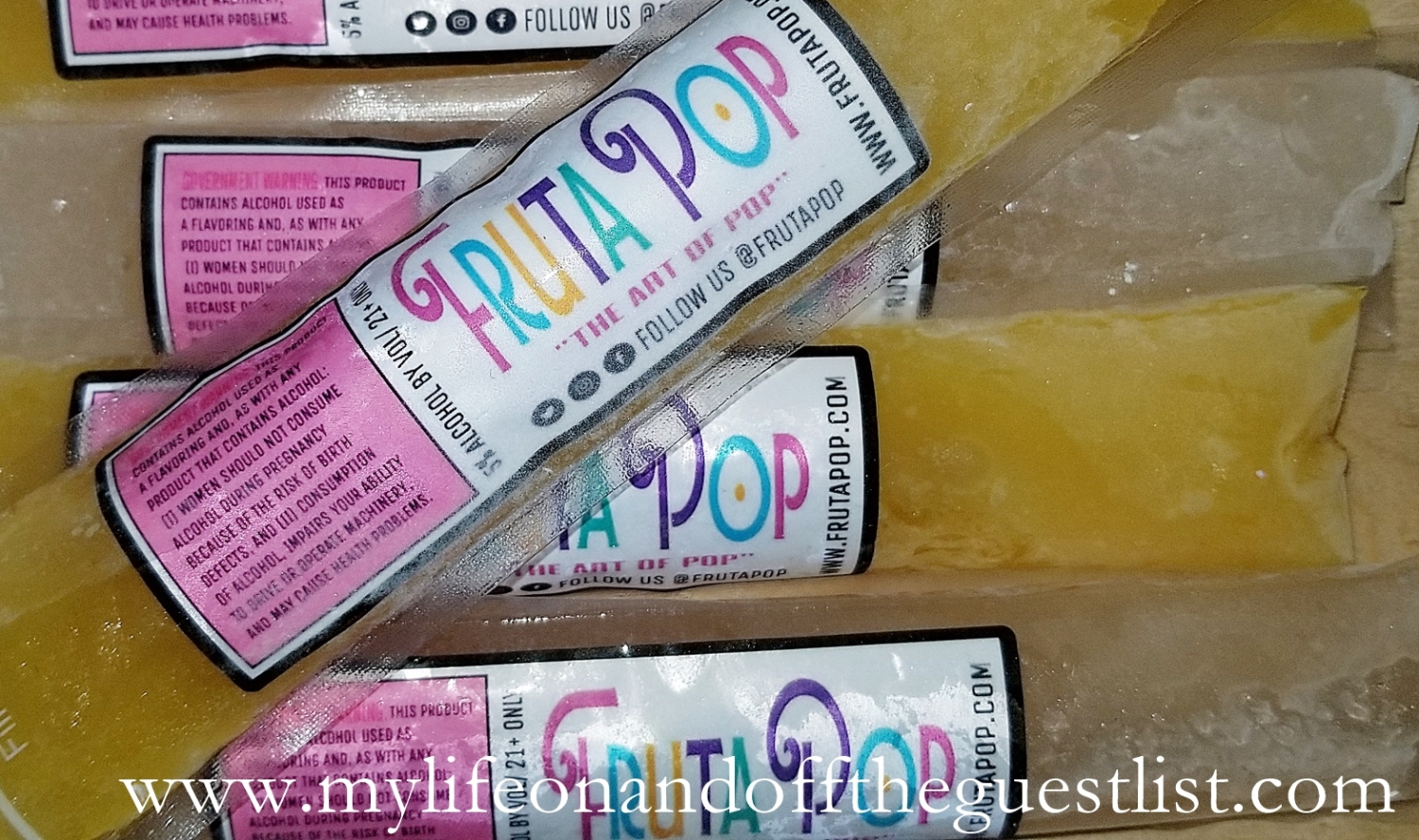 FrutaPOP Boozy Ice Pops Alcoholic Ice Pops to Enjoy This Summer