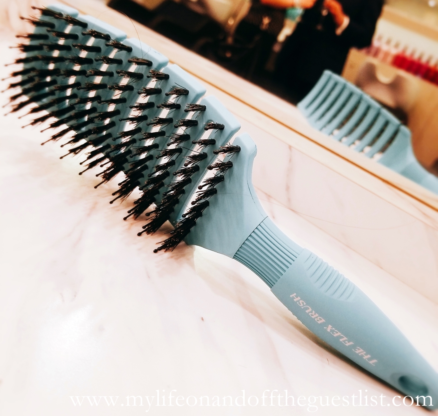 The Flex Brush The Ultimate Detangling Brush for Both Wet & Dry Hair