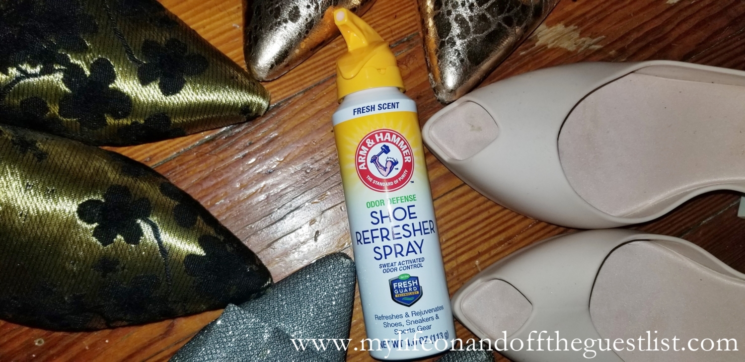Get Rid of Shoe Odor with NEW Arm&Hammer Shoe Refresher Spray