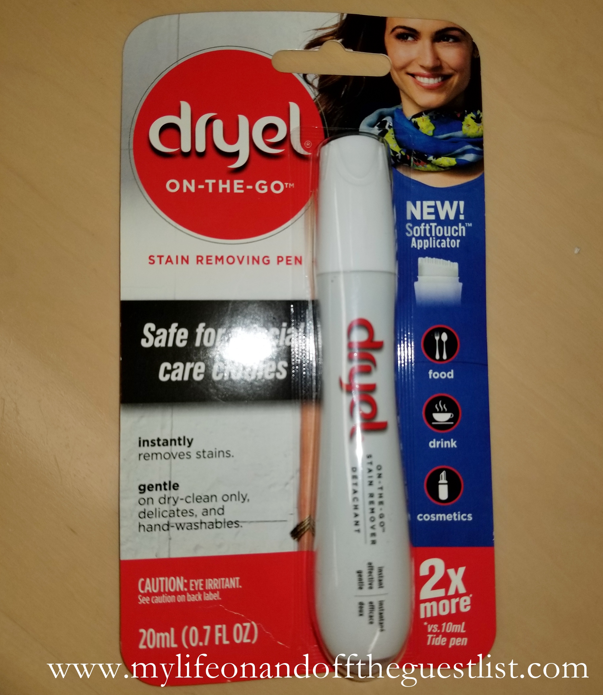 Get Rid Of Stains With A Wave of A Dryel Stain Removing Pen