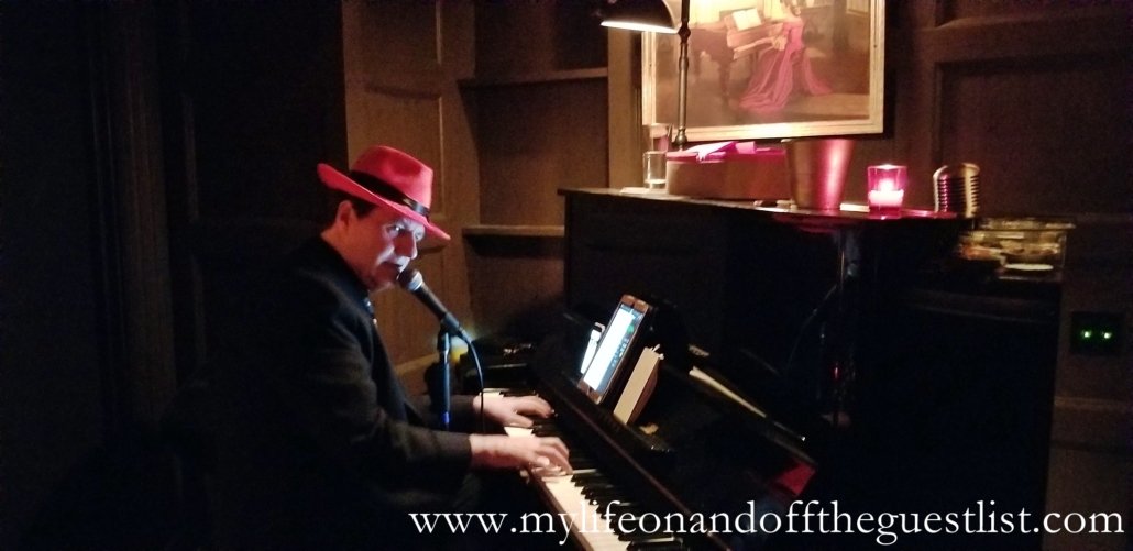 Pianist at the Sixth Annual Negroni Week