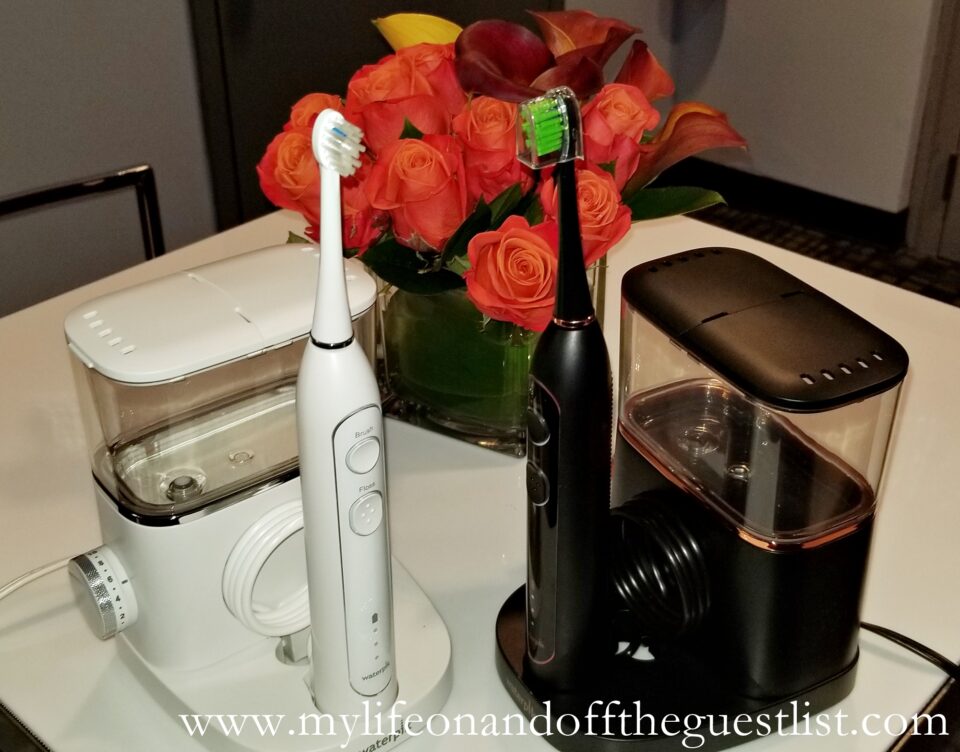 electric toothbrush and flosser