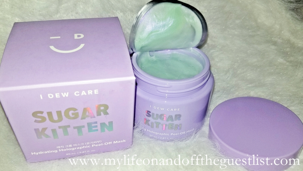 Beauty Photography: I Dew Care Holographic Hydrating Peel-Off Mask