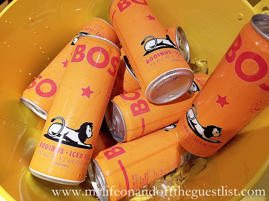 Beverage Photography: BOS Peach Iced Teas