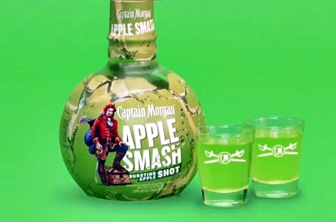 Captain Morgan Apple Smash Rum Shot