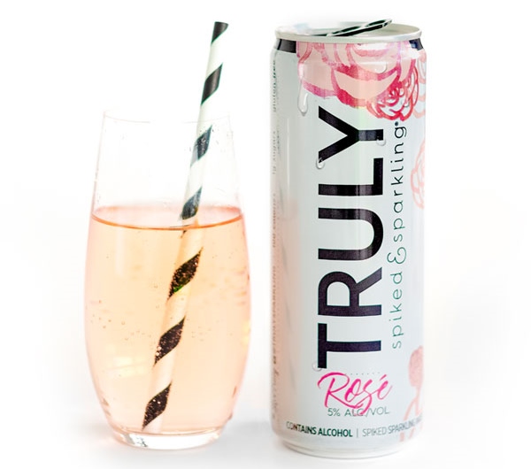 Truly Spiked and Sparkling Rosé Water