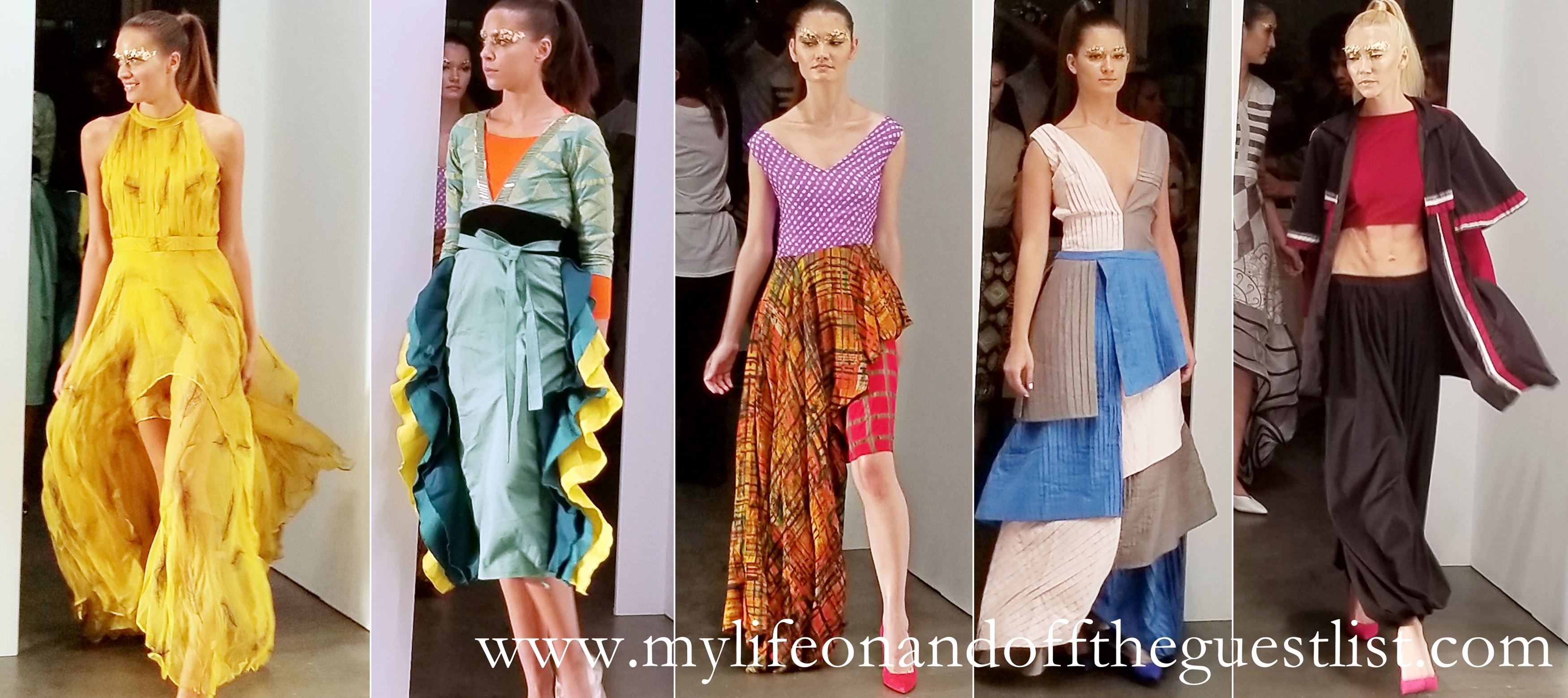 INIFD and London School of Trend's Vibrant India NYFW Show