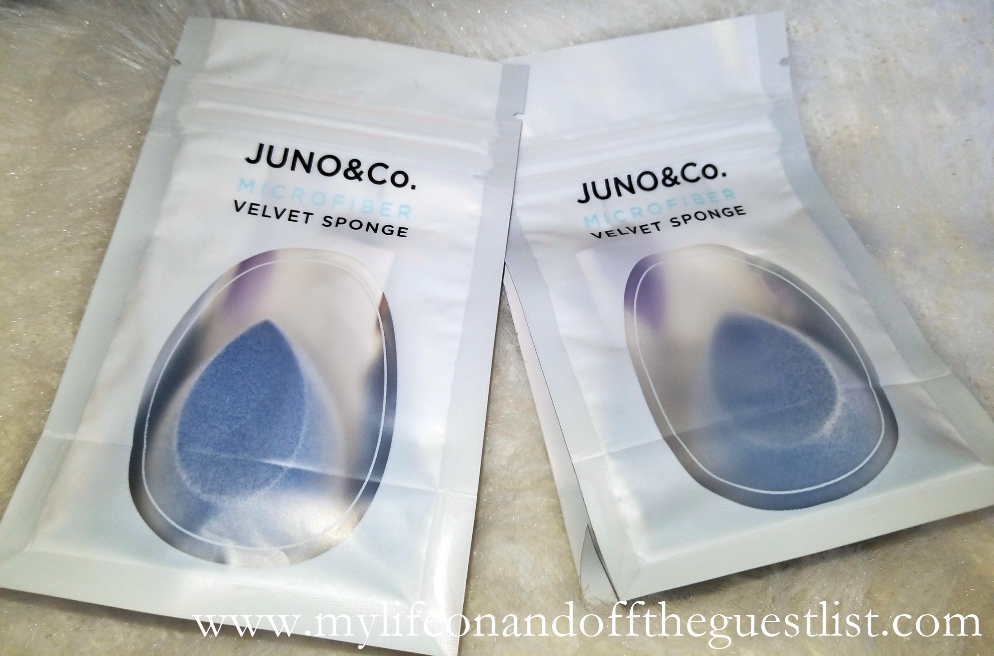 Blue Velvet Beauty JUNO Microfiber Velvet Sponge