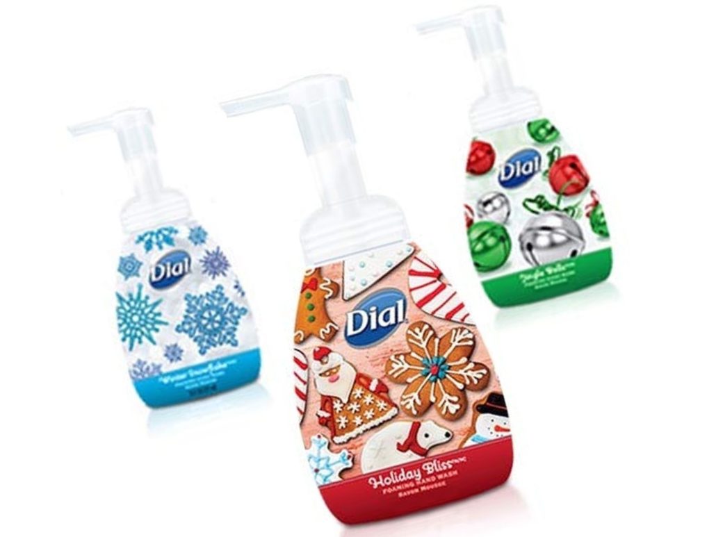 Dial Holiday Foaming Hand Washes