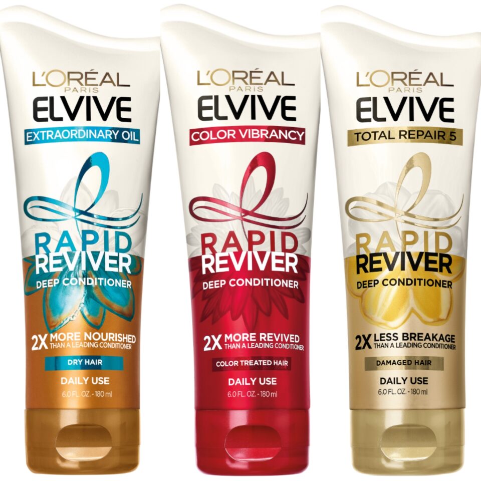 LOREAL ELVIVE Rapid Reviver Conditioner 180ml (Extraordinary Oil - View #8