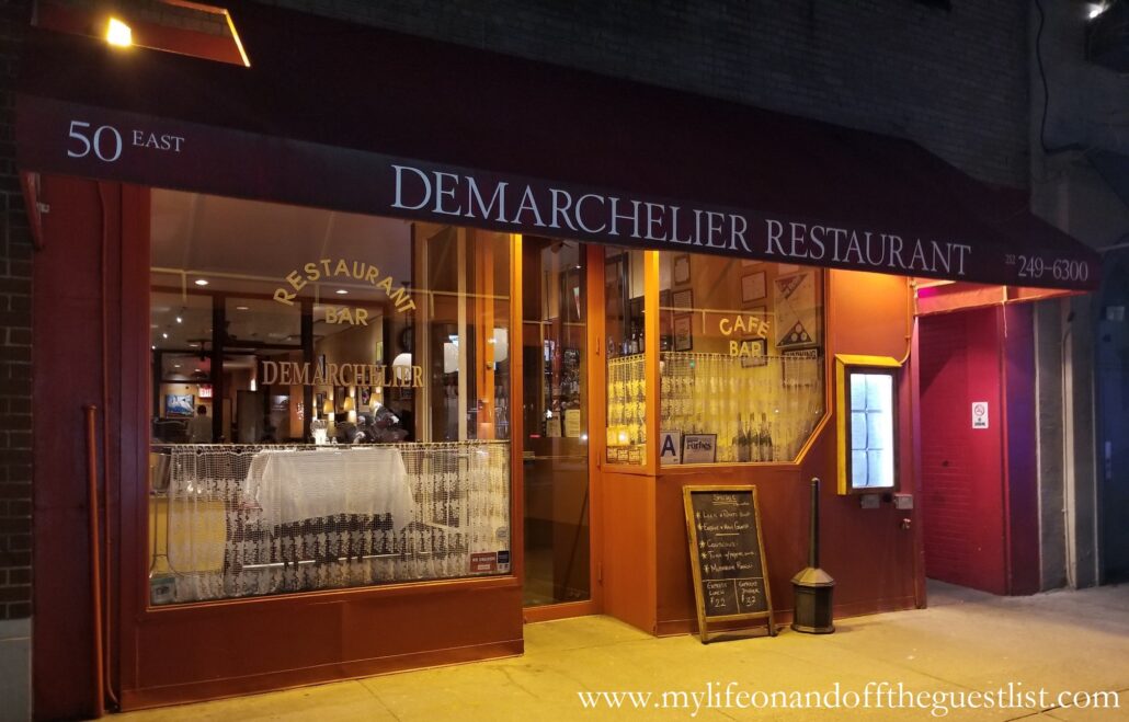 Authentic French Bistro Demarchelier, owned by artist Eric Demarchelier