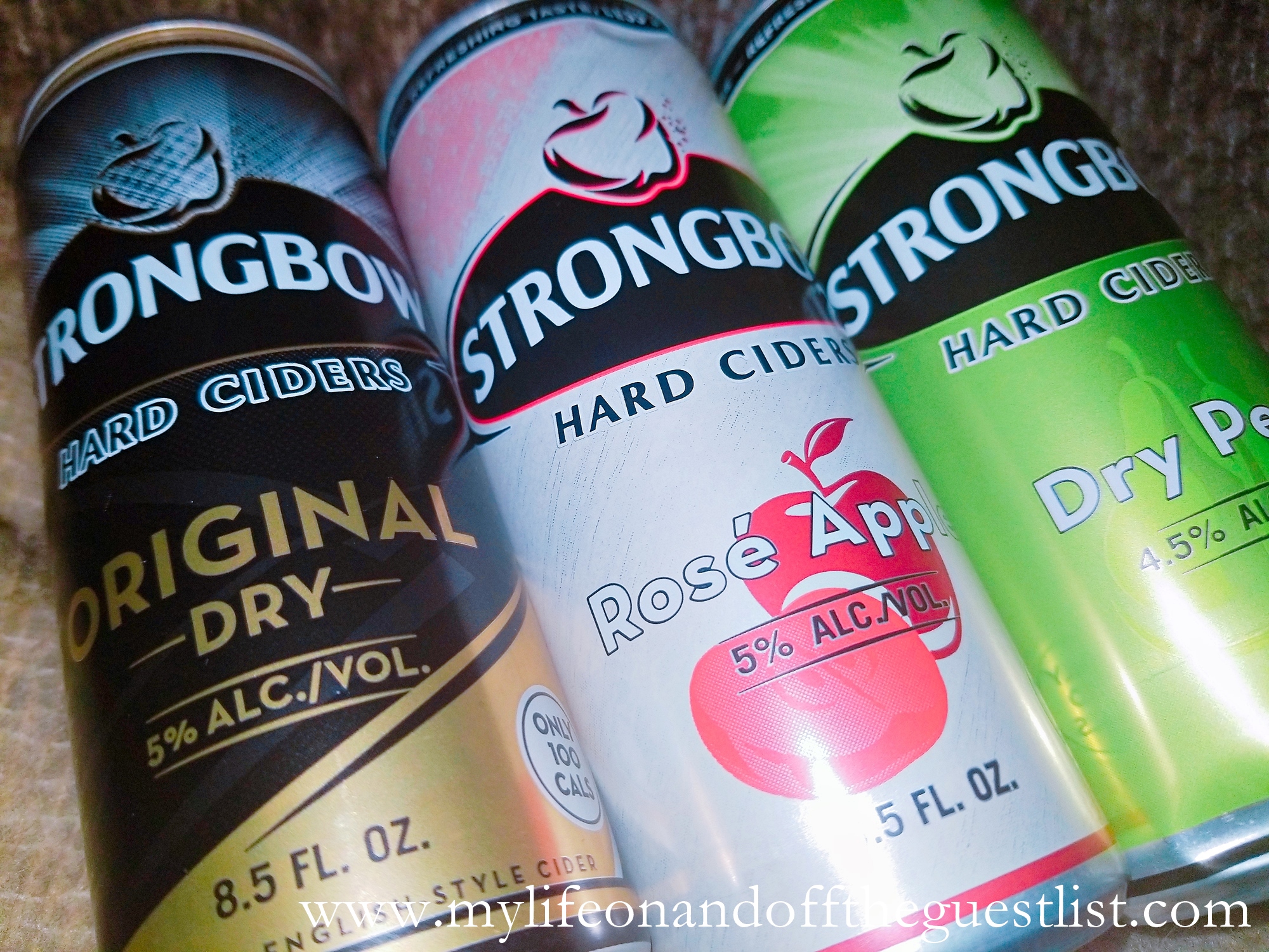 STRONGBOW® HARD CIDERS 100-CAL SLIM CANS
