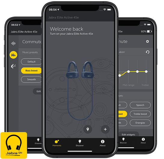 Jabra Elite Active 45e Wireless Headphones App