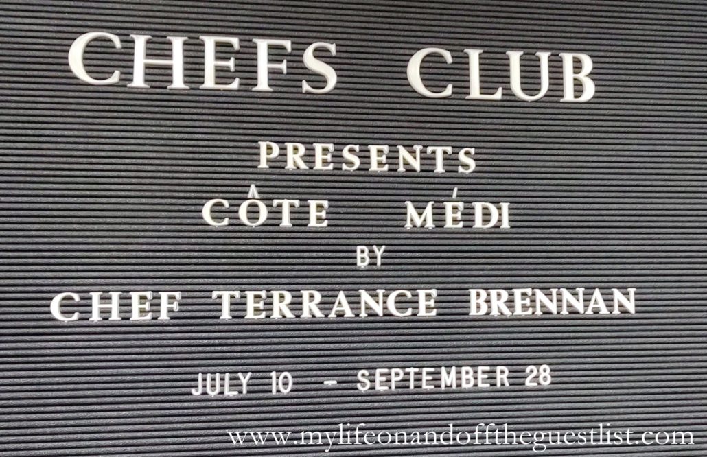 Chefs Club NY Côte Médi