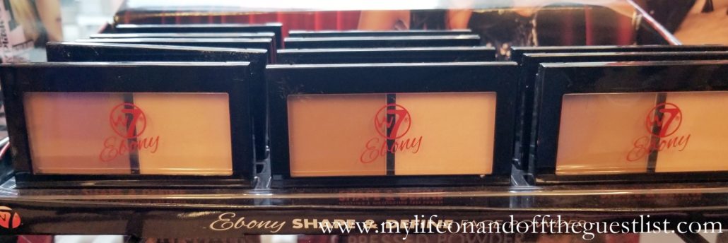 UK-Based W7 Cosmetics Ebony Collection