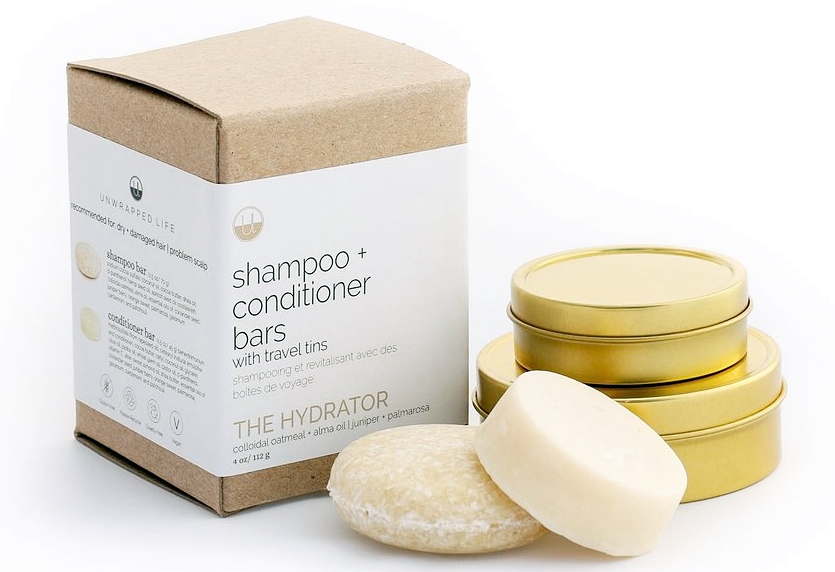 Unwrapped Life zero-waste hair care