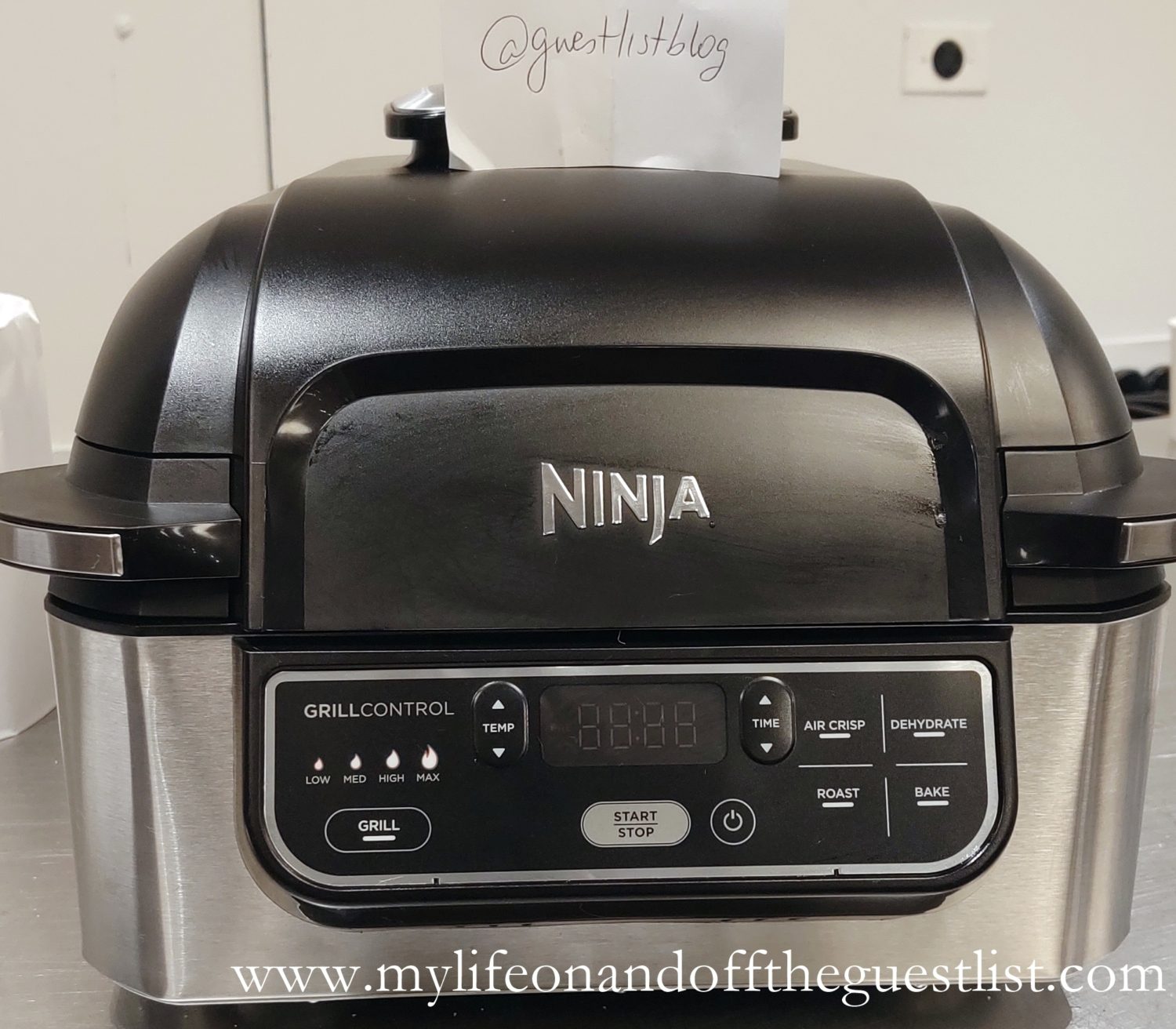 Ninja Foodi 5 In 1 Indoor Grill With 4 Quart Air Fryer Www.mylifeonandofftheguestlist.com  1500x1312 
