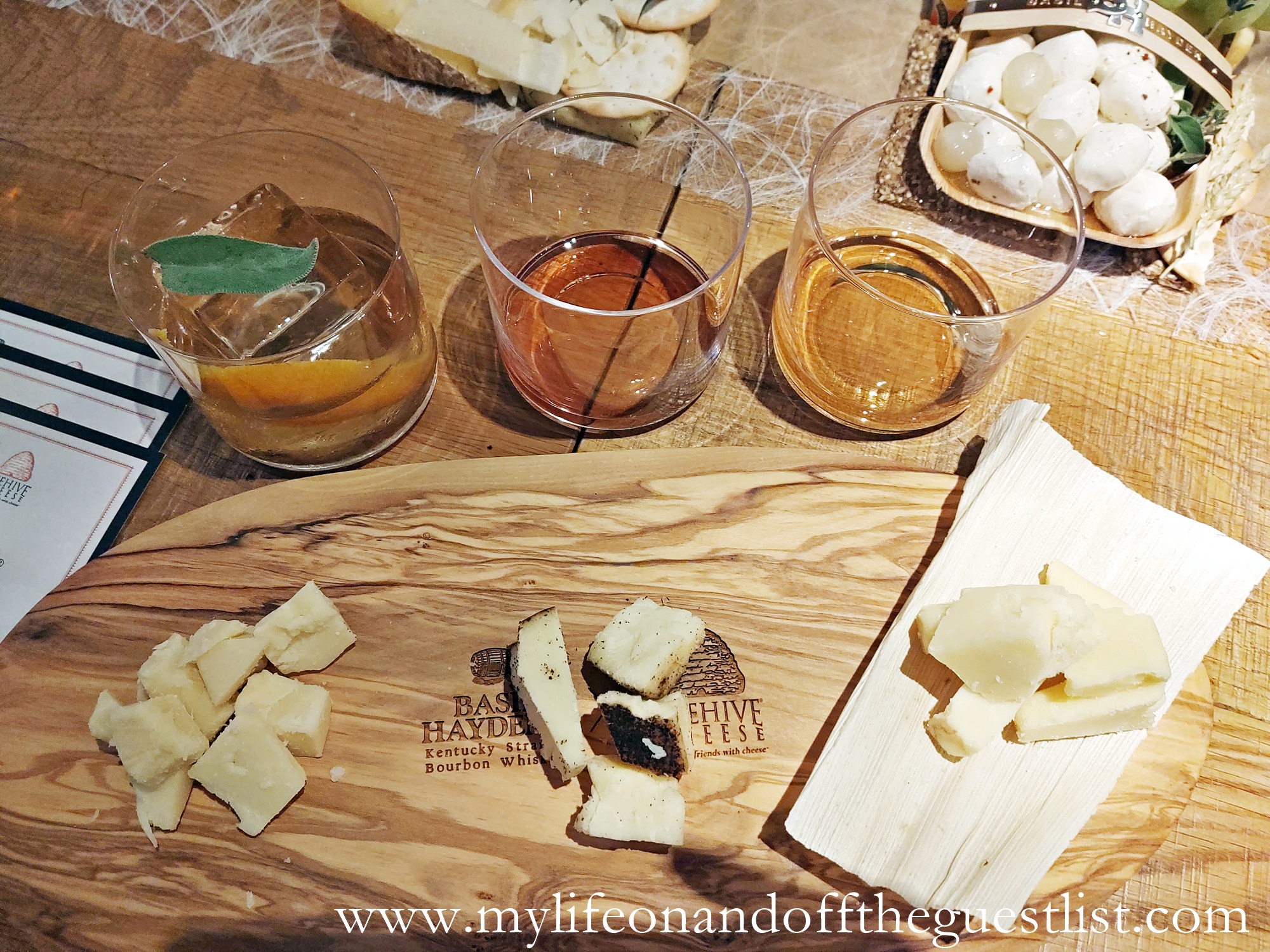 Basil Hayden's X Beehive Cheese Launch "Pour Me a Slice" Cheese