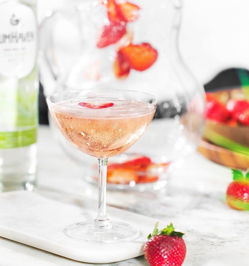 Strawberry Rum Cocktail