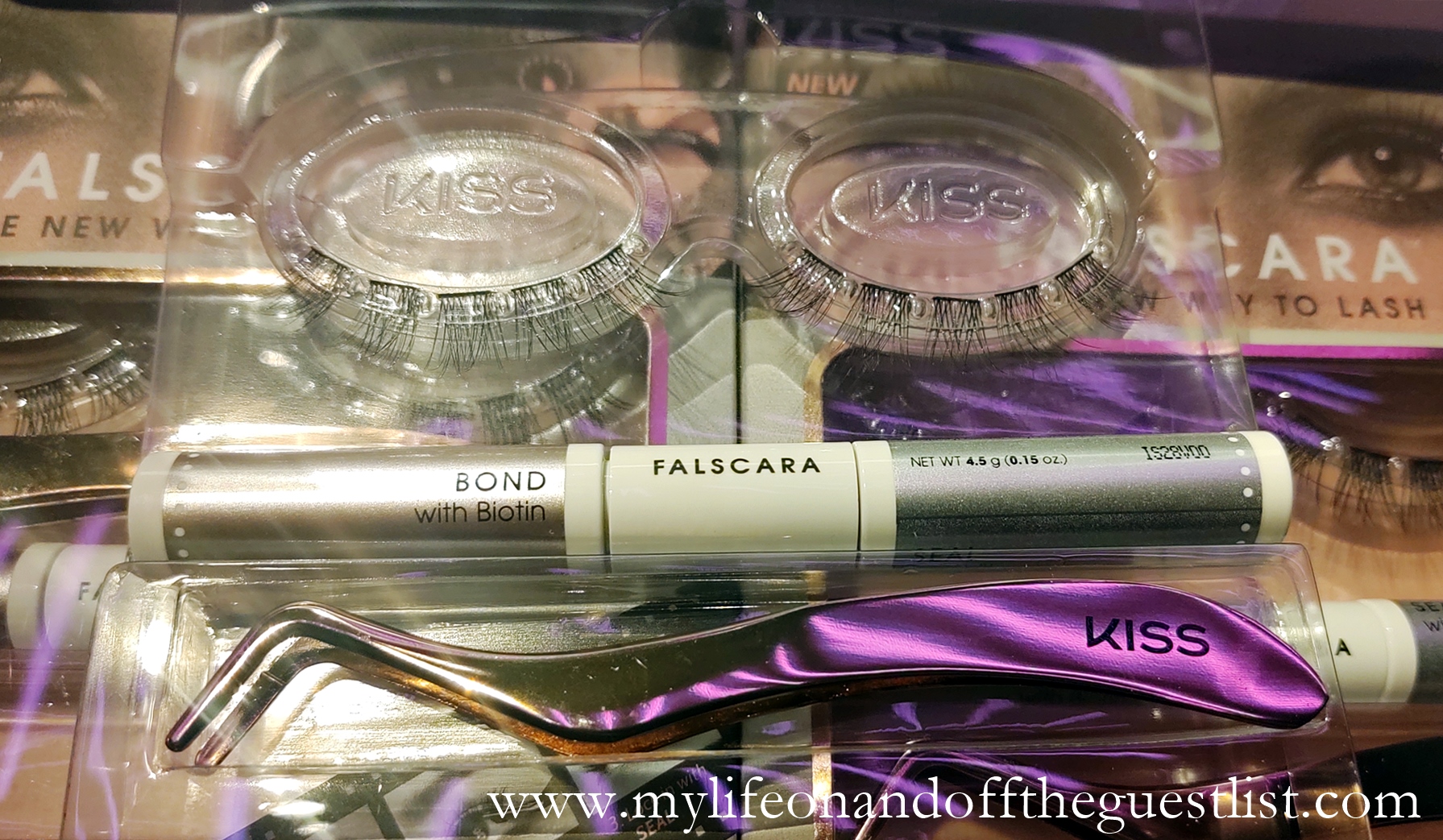 MUA Carolina Gonzalez New Lash Innovation, KISS Falscara