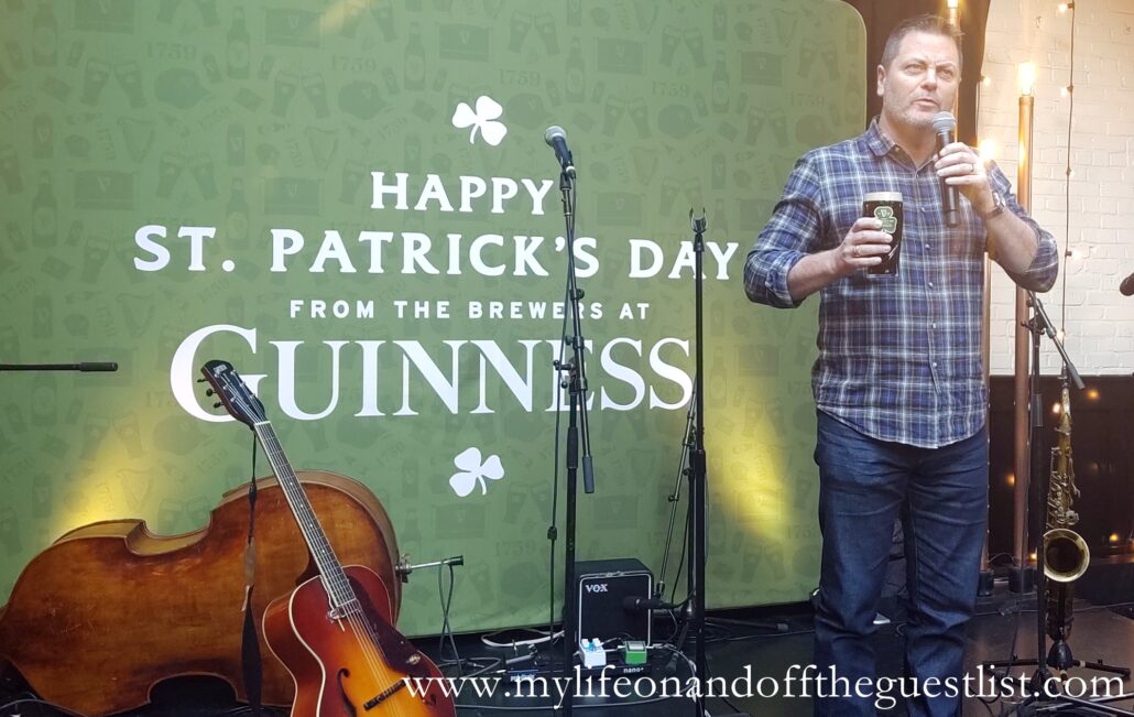 Nick Offerman & Guinness Celebrate The Countdown to St. Patrick's Day