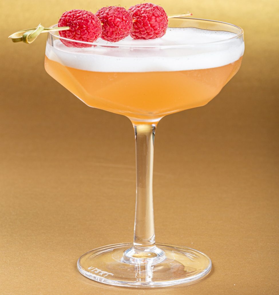 Bogart's Whiskey Garden Bubbles Cocktail