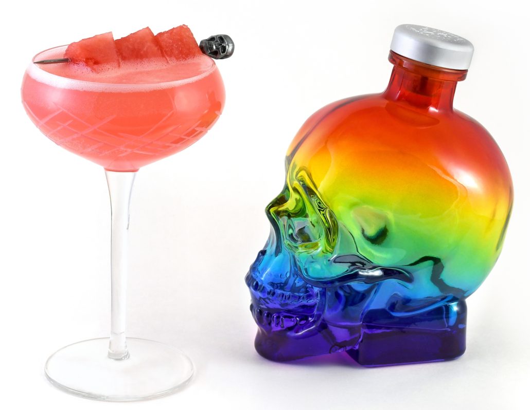 Rainbow Cocktails #MadeWithPride & Crystal Head Vodka