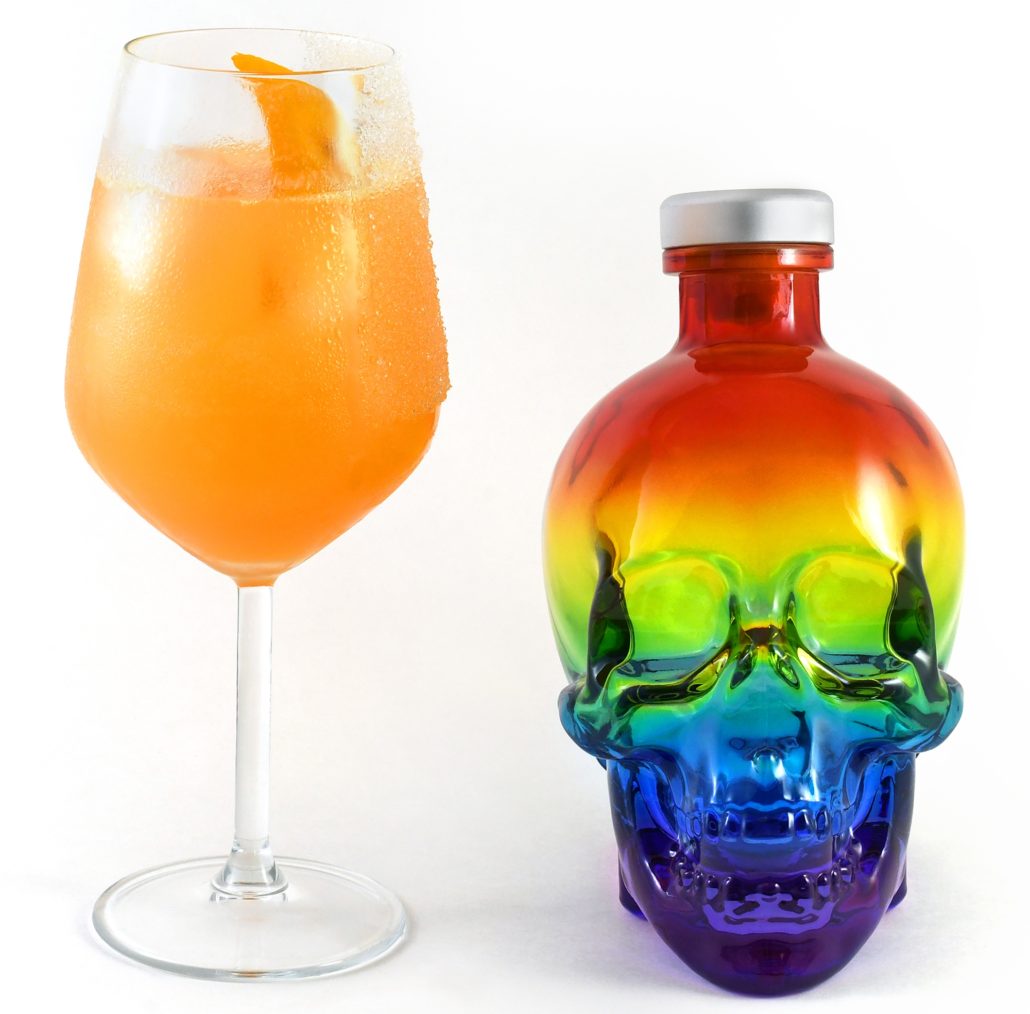 Crystal Head Vodka #MADEWITHPRIDE Cocktail