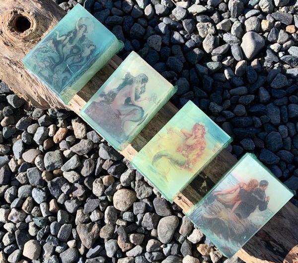 Sea Witch Botanicals Printed Body Soaps