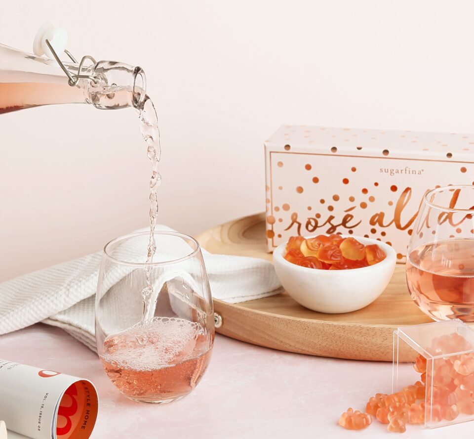 National Rosé Day w/ the Sugarfina Rosé All Day Gummy Collection