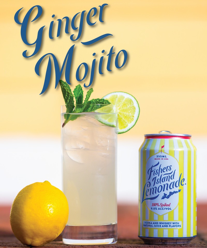 Ginger Mojito Cocktail