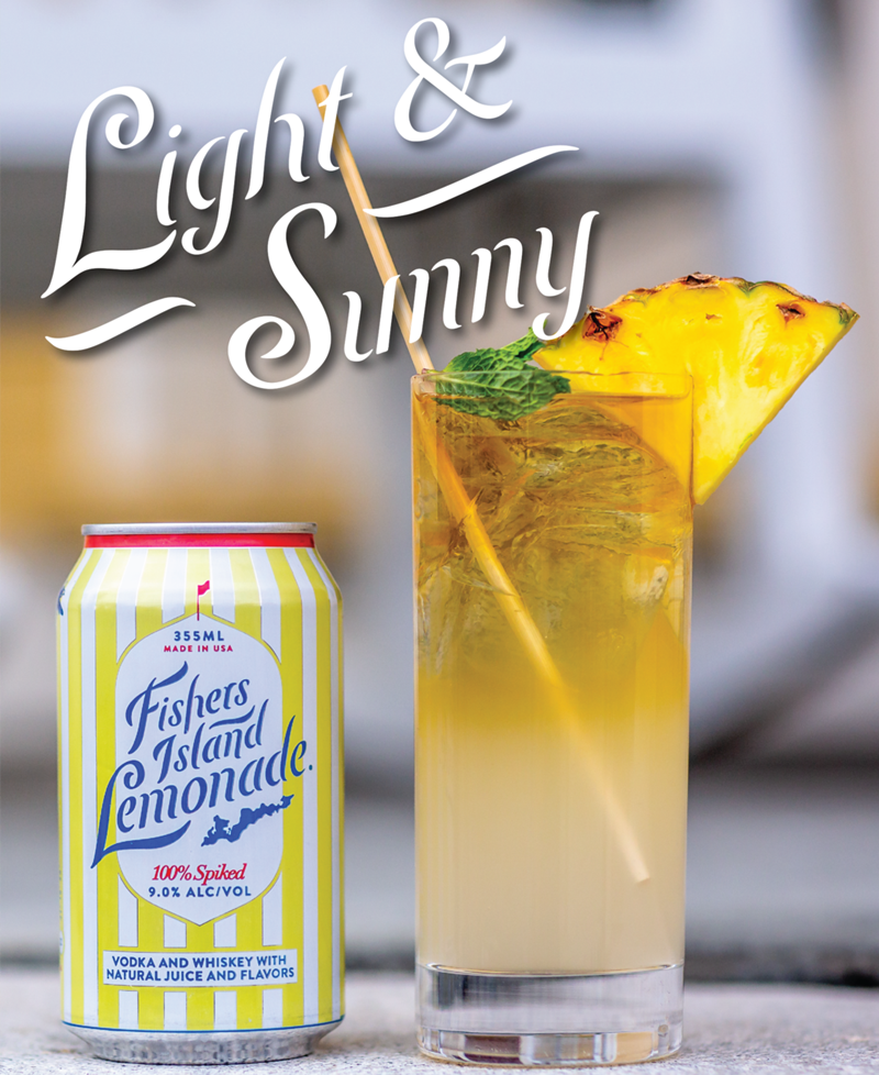 Light & Sunny Summer cocktail