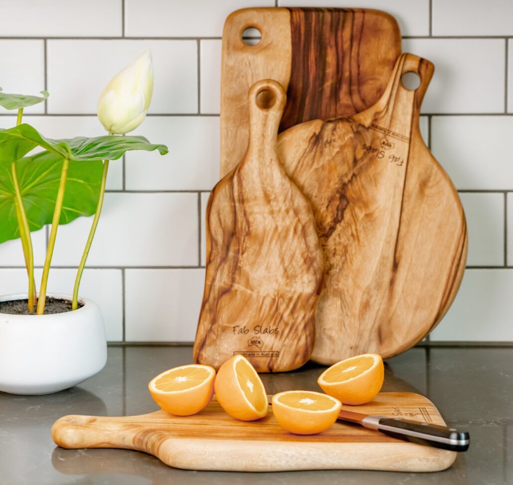 28 Artisan Organic Natural Wood Anti Bacterial Cutting Board