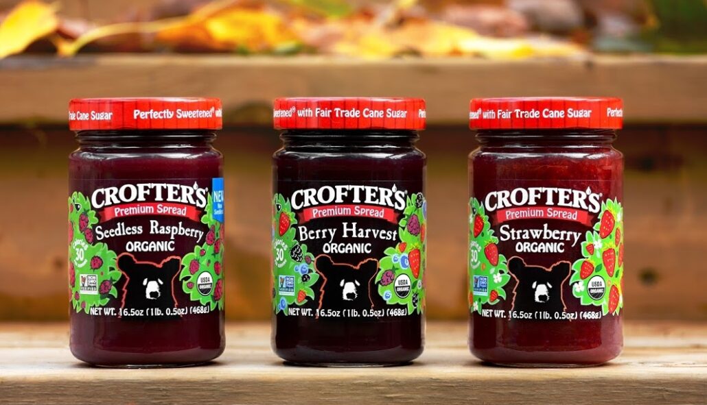 Crofter’s Organic Delivers More Fruit & Less Sugar in Every Jar