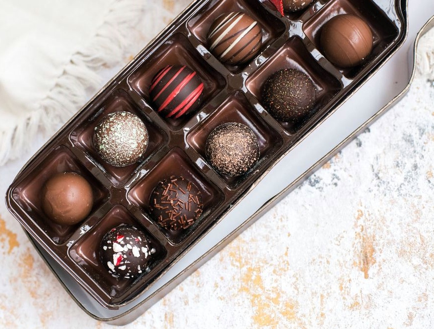 Sugar Plum Wine Truffle Box Assortment