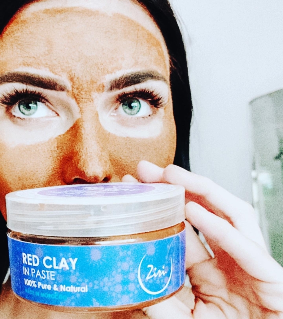 Ziri Red Clay in Paste Facial Detox Mask