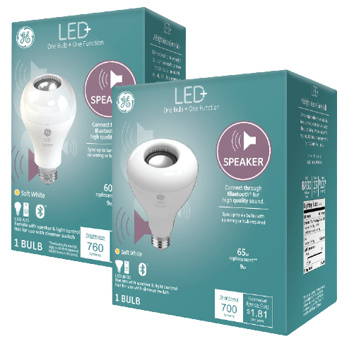 LED+ Speaker Bulbs