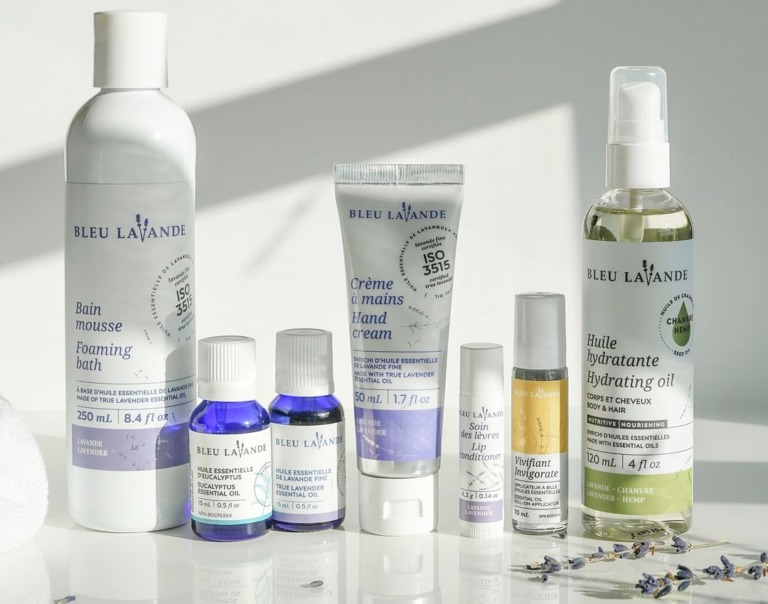 Bleu Lavande A Pure Lavender Line for At Home Wellness & Self Care