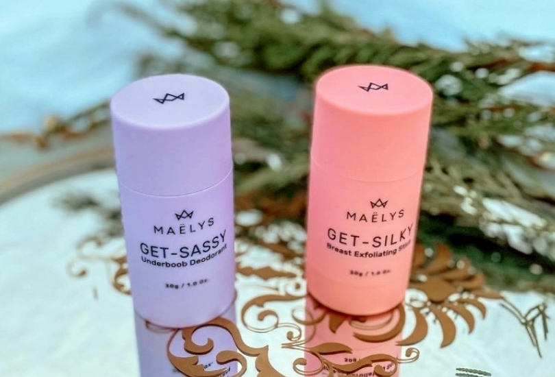 NEW! MAËLYS Underboob Deodorant and Breast Exfoliating Stick