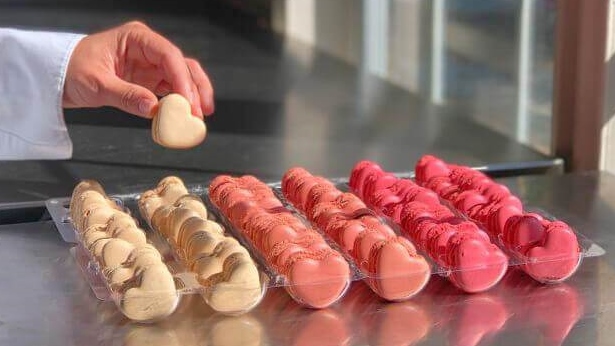 Sweet Love: Celebrate Love with Pastreez Valentine's Day Heart Macarons