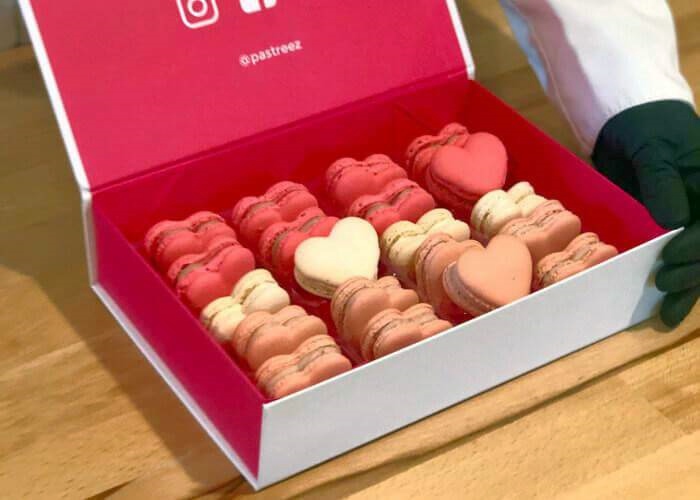 Sweet Love: Celebrate Love with Pastreez Valentine's Day Heart Macarons